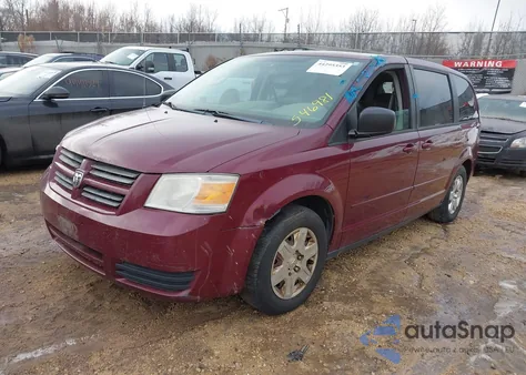 2009 Dodge Grand Caravan Se z USA, uszkodzony, nr VIN 2D8HN44E99R546981